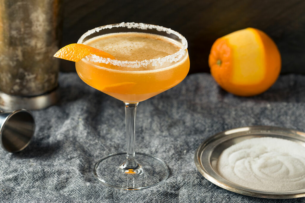 Cocktail à base d'orange amère dite bigarade
