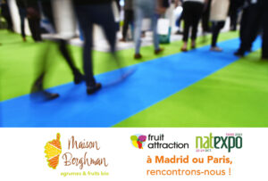 Maison Berghman participe aux salons professionnels Fruit Attraction et Natexpo